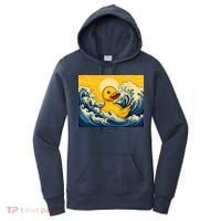 The Great Duck Off Kanagawa Women's Hoodie thumb 0