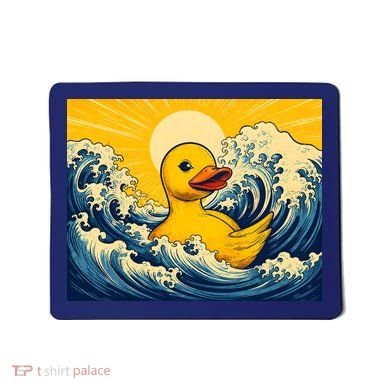 The Great Duck Off Kanagawa Mousepad