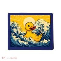 The Great Duck Off Kanagawa Mousepad thumb 0