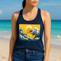 The Great Duck Off Kanagawa Women's Tank Top thumb 2