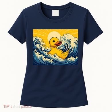 The Great Duck Off Kanagawa Women's T-Shirt