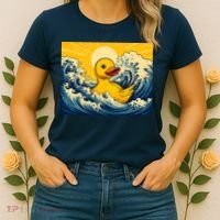 The Great Duck Off Kanagawa Women's T-Shirt thumb 2