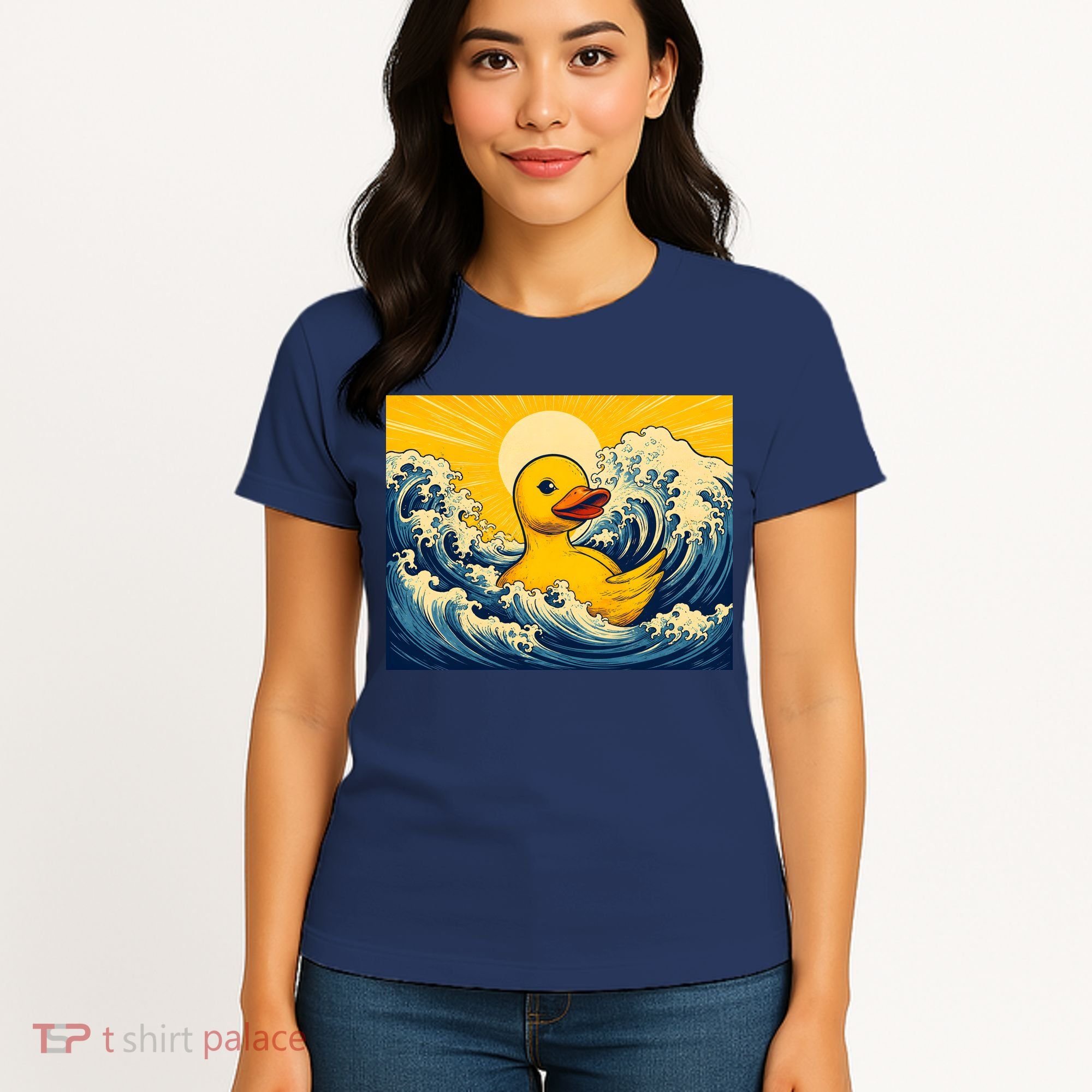 The Great Duck Off Kanagawa Women's T-Shirt