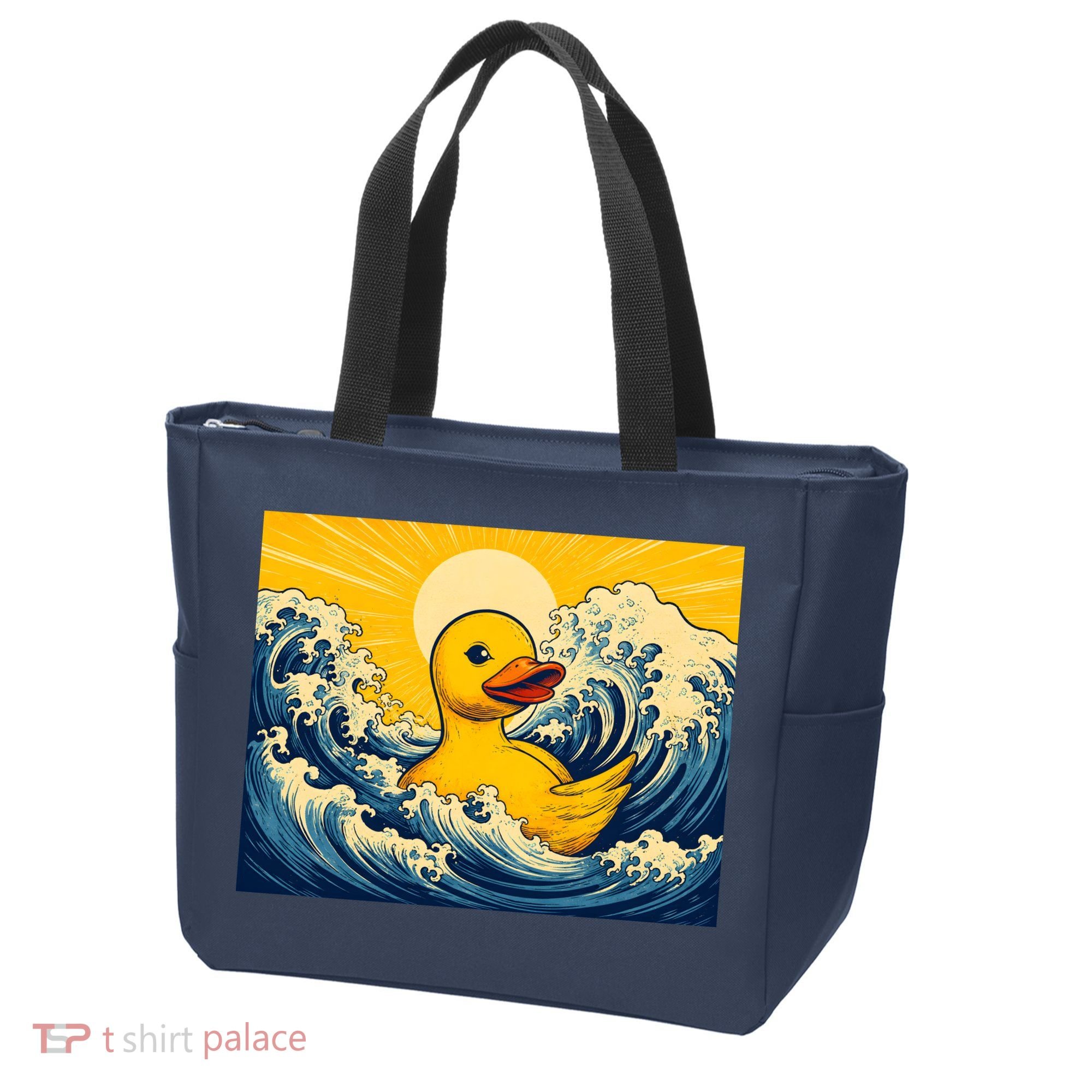 The Great Duck Off Kanagawa Tote Bag