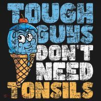 Tough Guys DonT Need Tonsils Tonsil Removal Tonsillectomy Backpack thumb 2