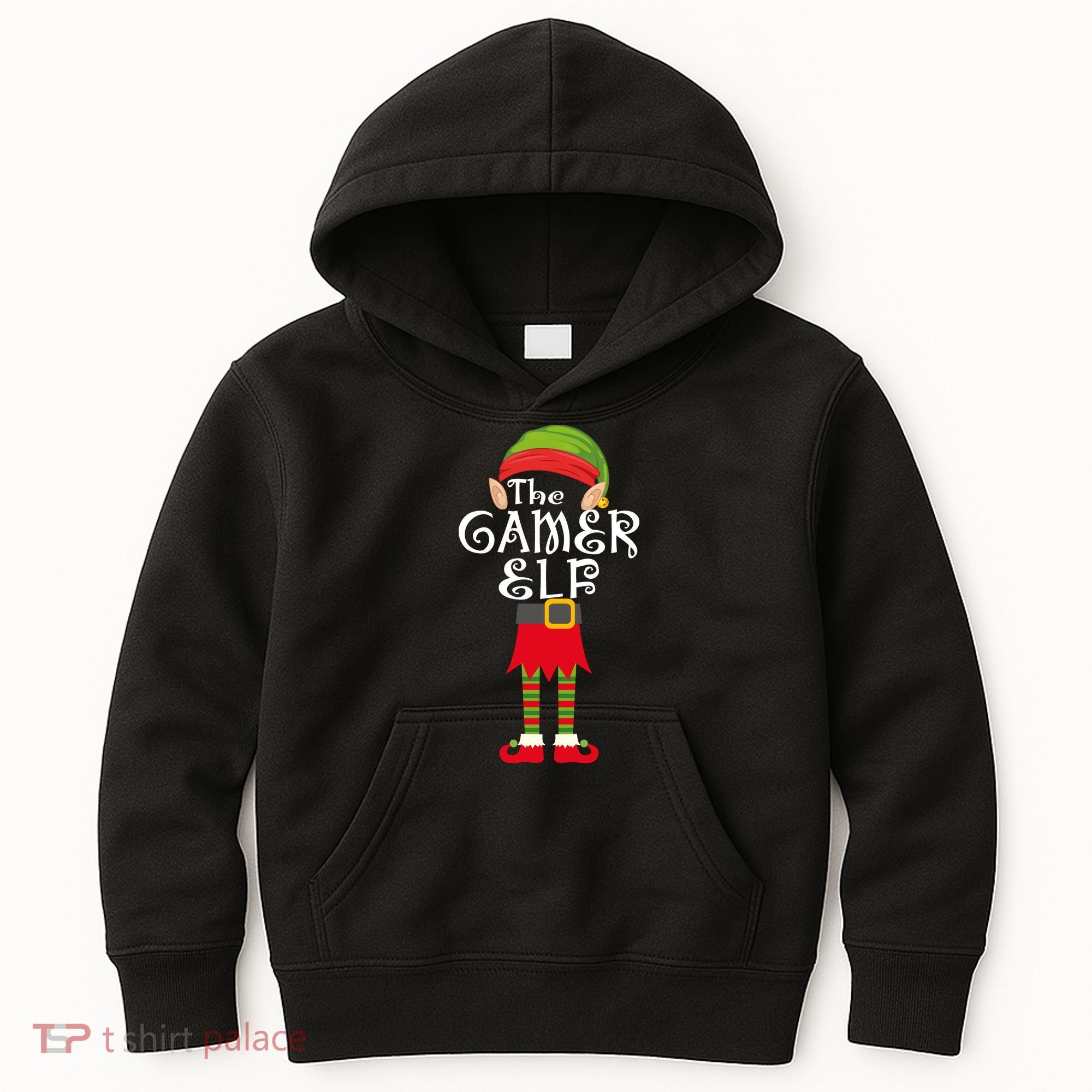 The Gamer Elf Kids Hoodie