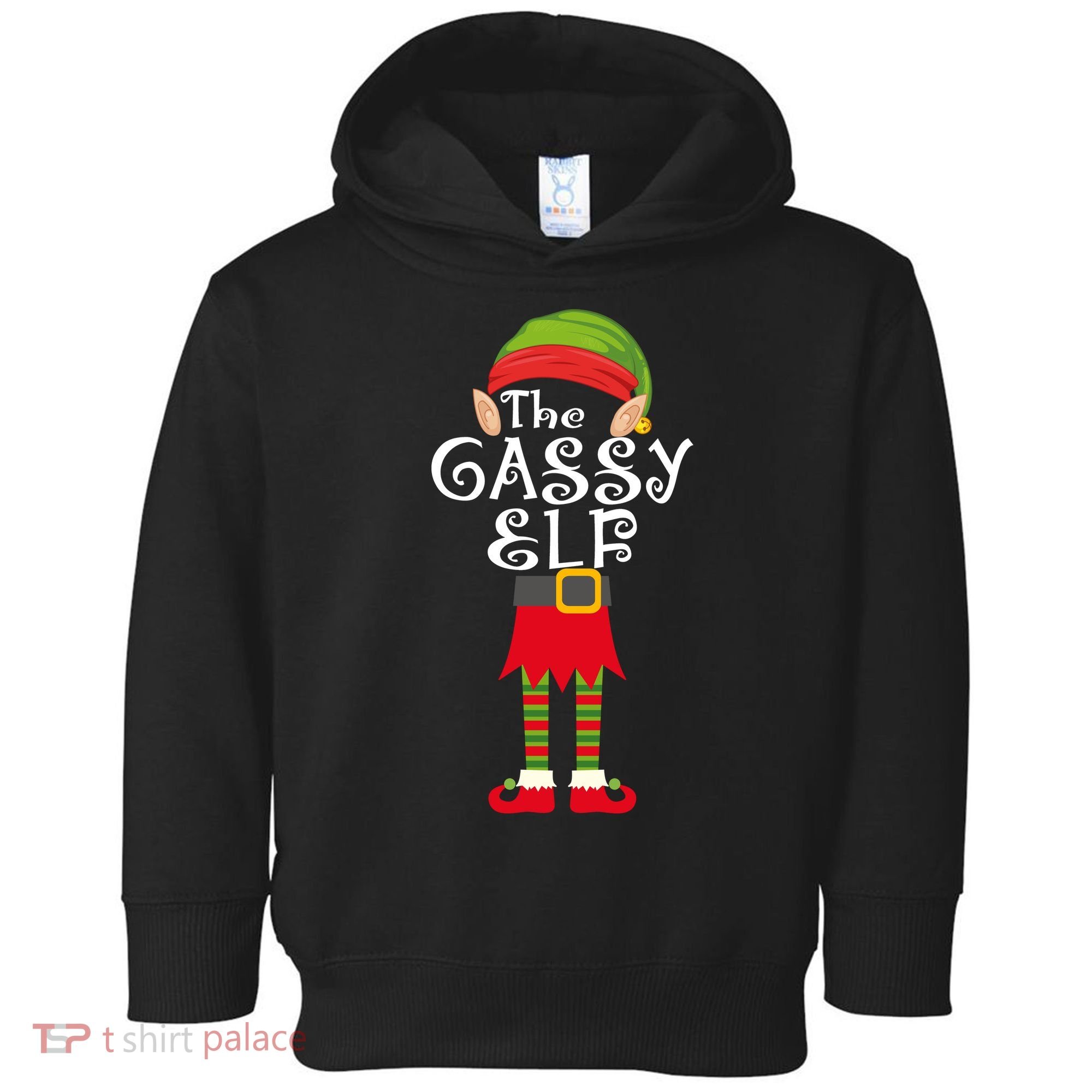 The Gassy Elf Toddler Hoodie