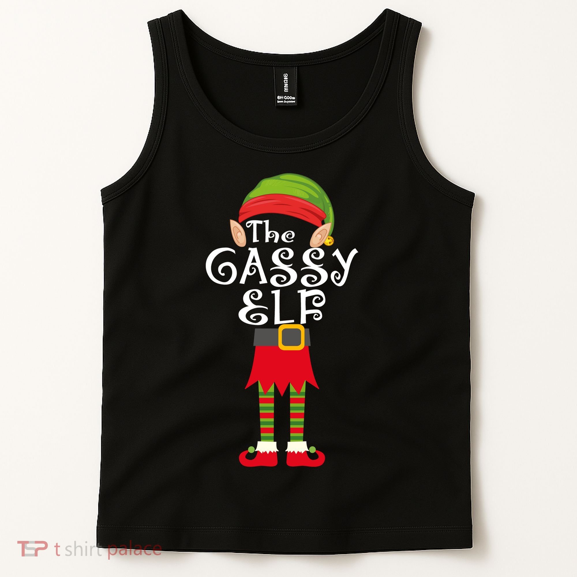 The Gassy Elf Tank Top