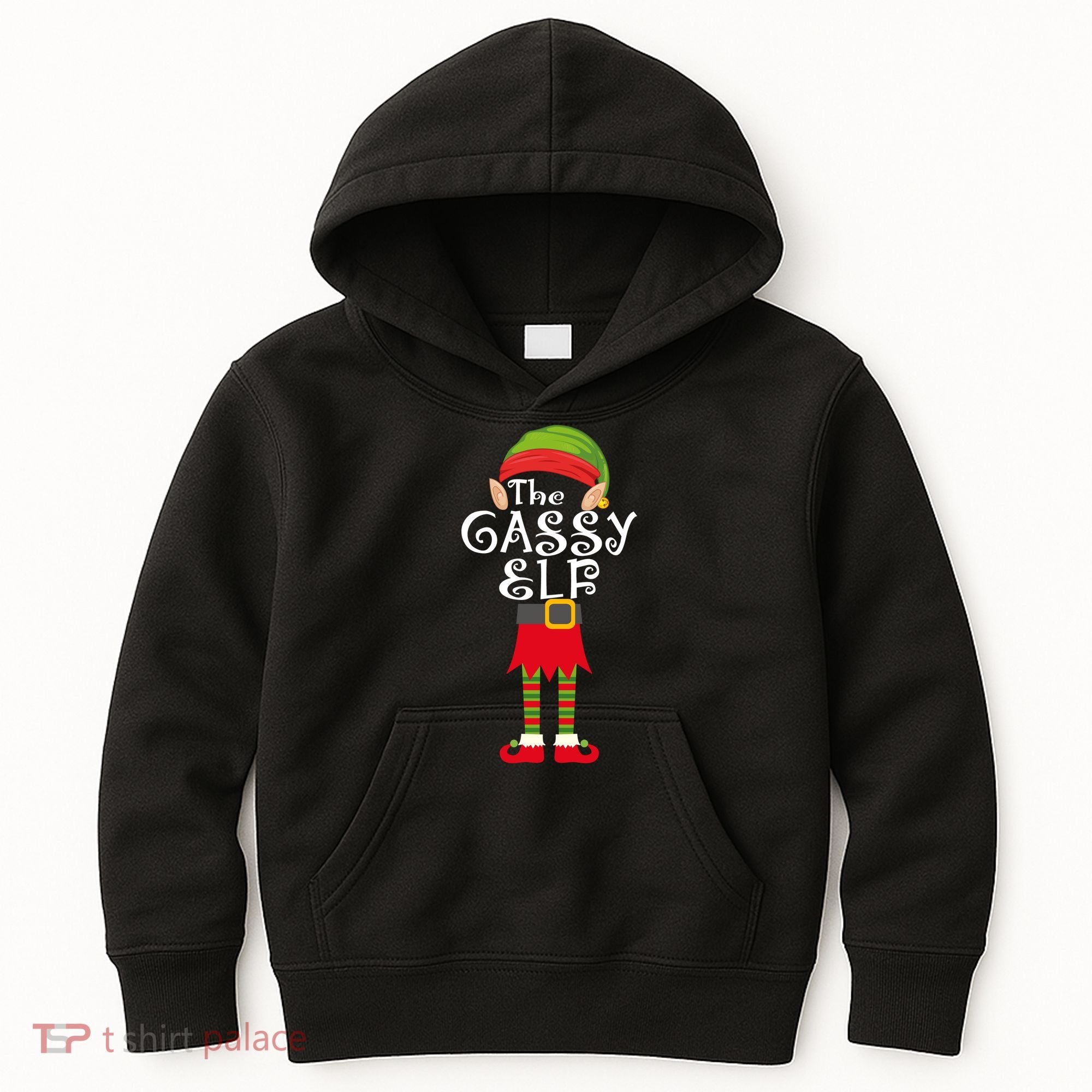 The Gassy Elf Kids Hoodie