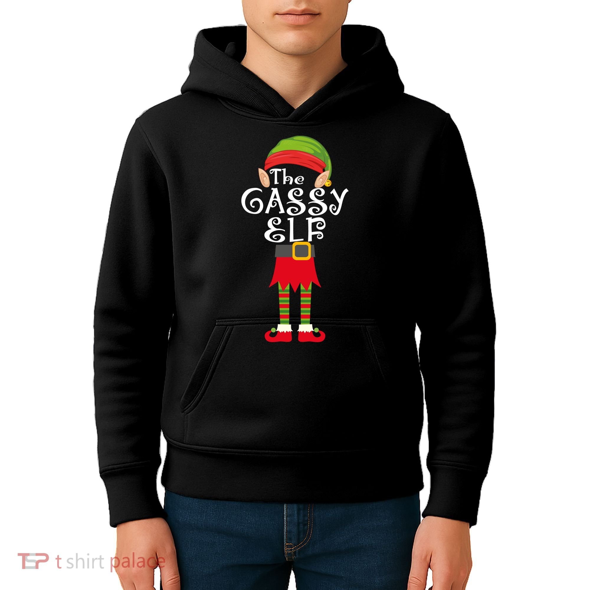 The Gassy Elf Kids Hoodie