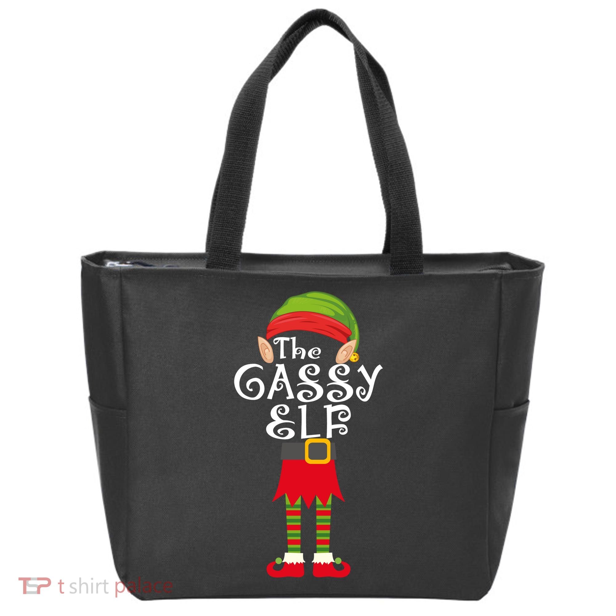The Gassy Elf Tote Bag