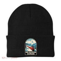 The Glacier Express Switzerland Swiss Train Mountains Winter Beanie thumb 0