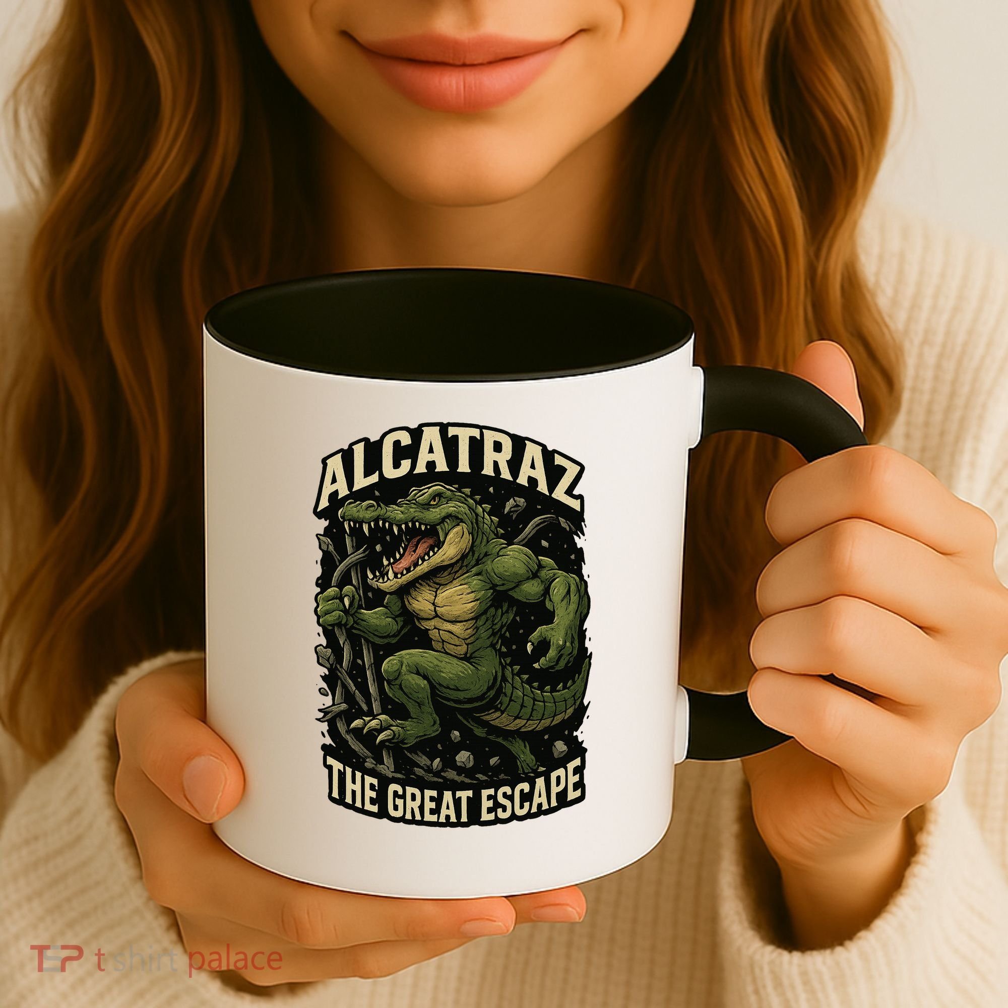 The Great Escape Alligator Alcatraz Coffee Mug
