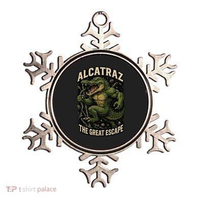 The Great Escape Alligator Alcatraz Ornament