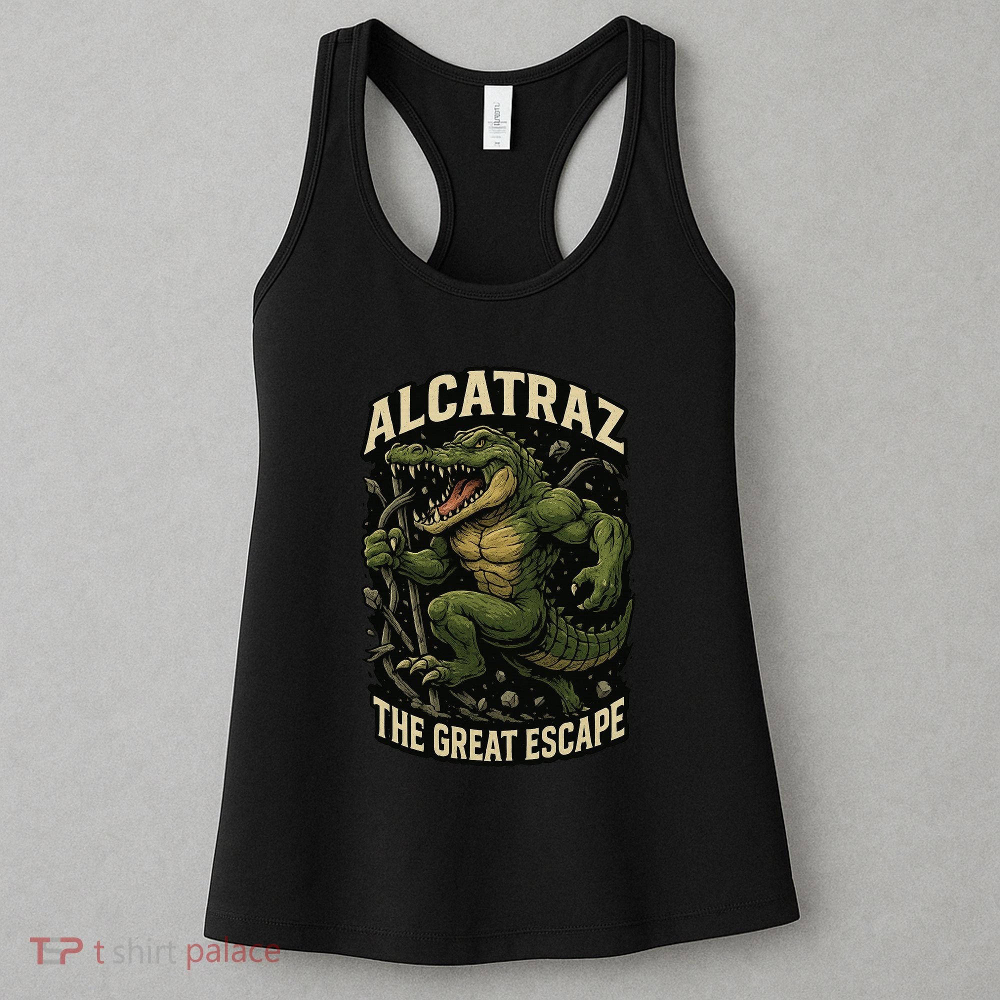 The Great Escape Alligator Alcatraz Women's Tank Top