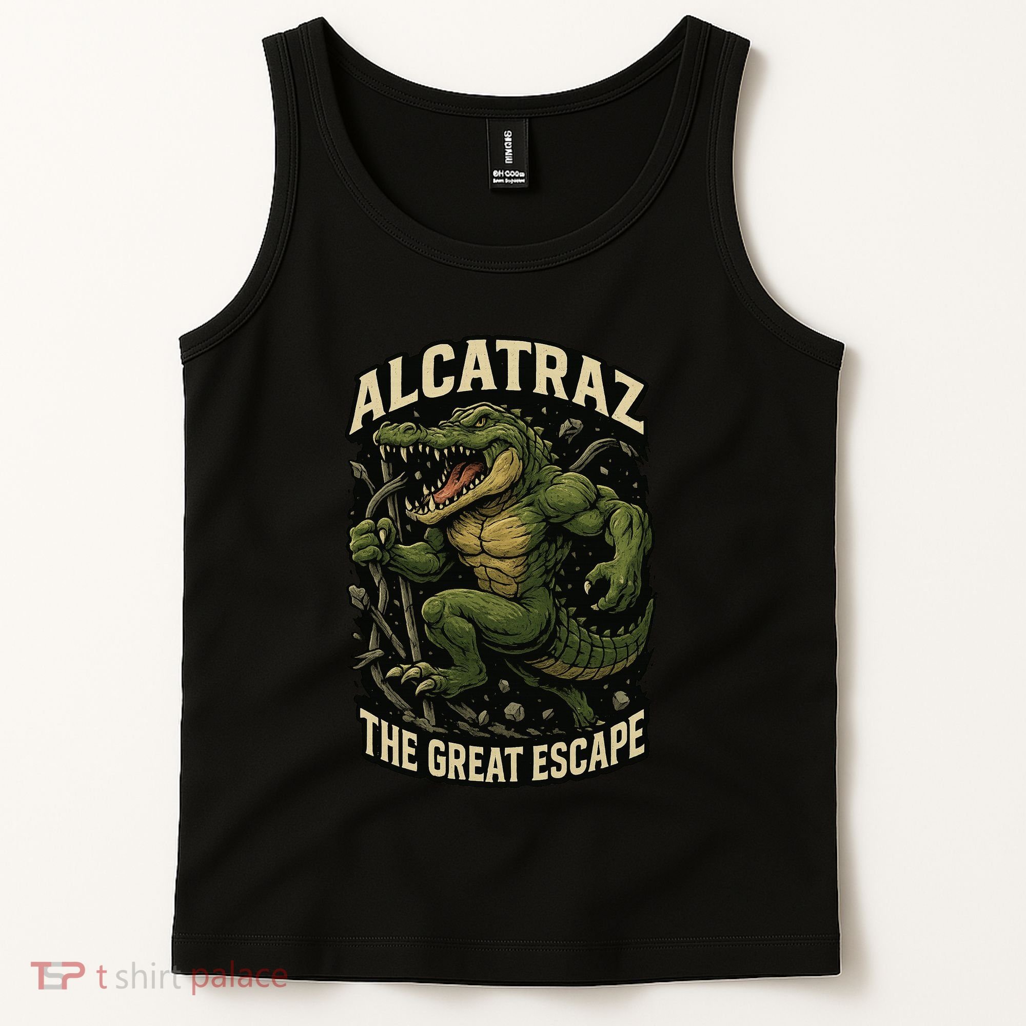 The Great Escape Alligator Alcatraz Tank Top