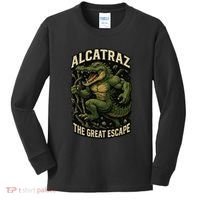 The Great Escape Alligator Alcatraz Kids Long Sleeve Shirt thumb 0