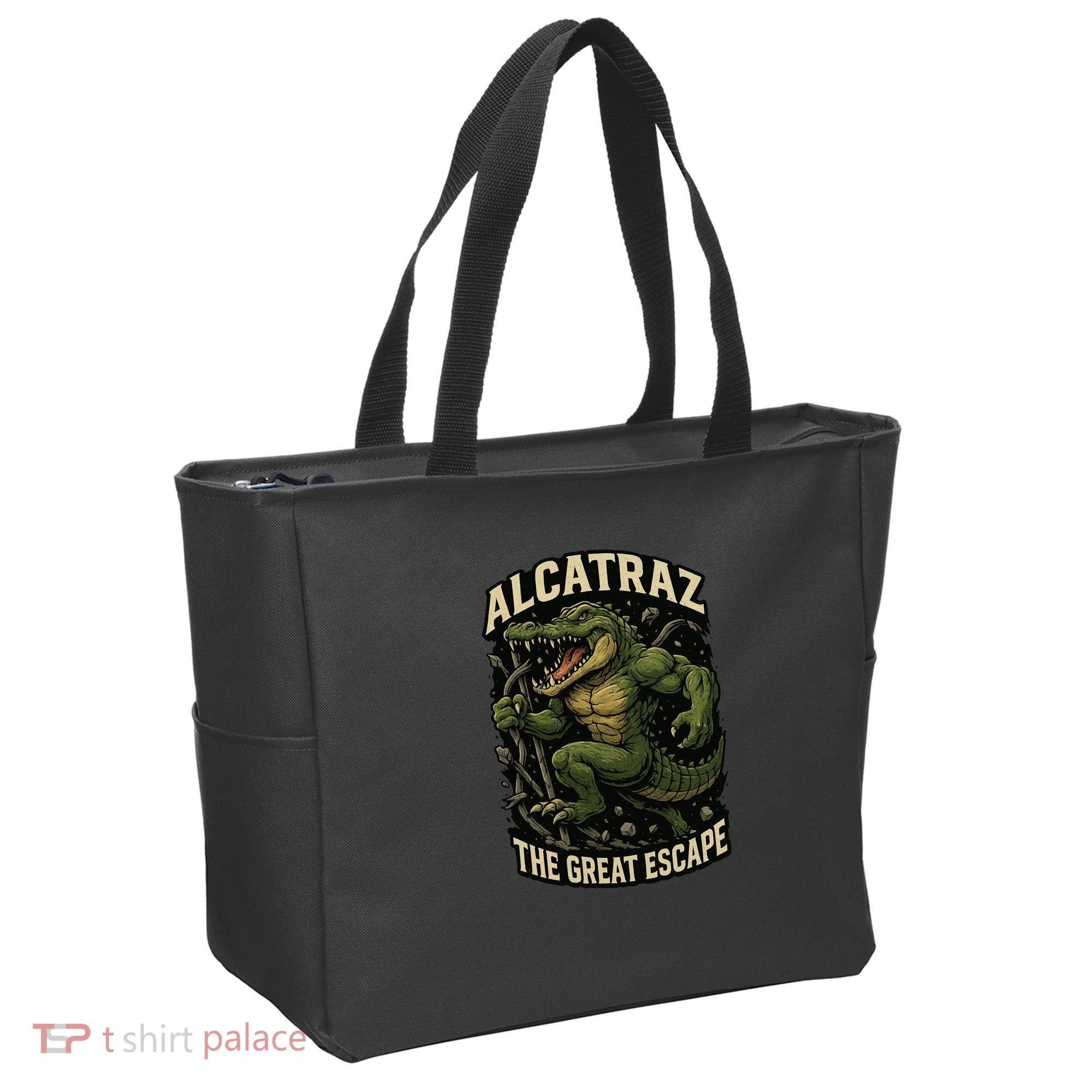 The Great Escape Alligator Alcatraz Tote Bag