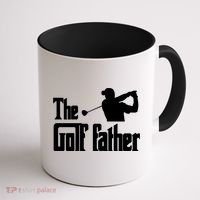 The Golf Father Funny Parody Best Golf Dad Fathers Day Love Funny Gift Coffee Mug thumb 1