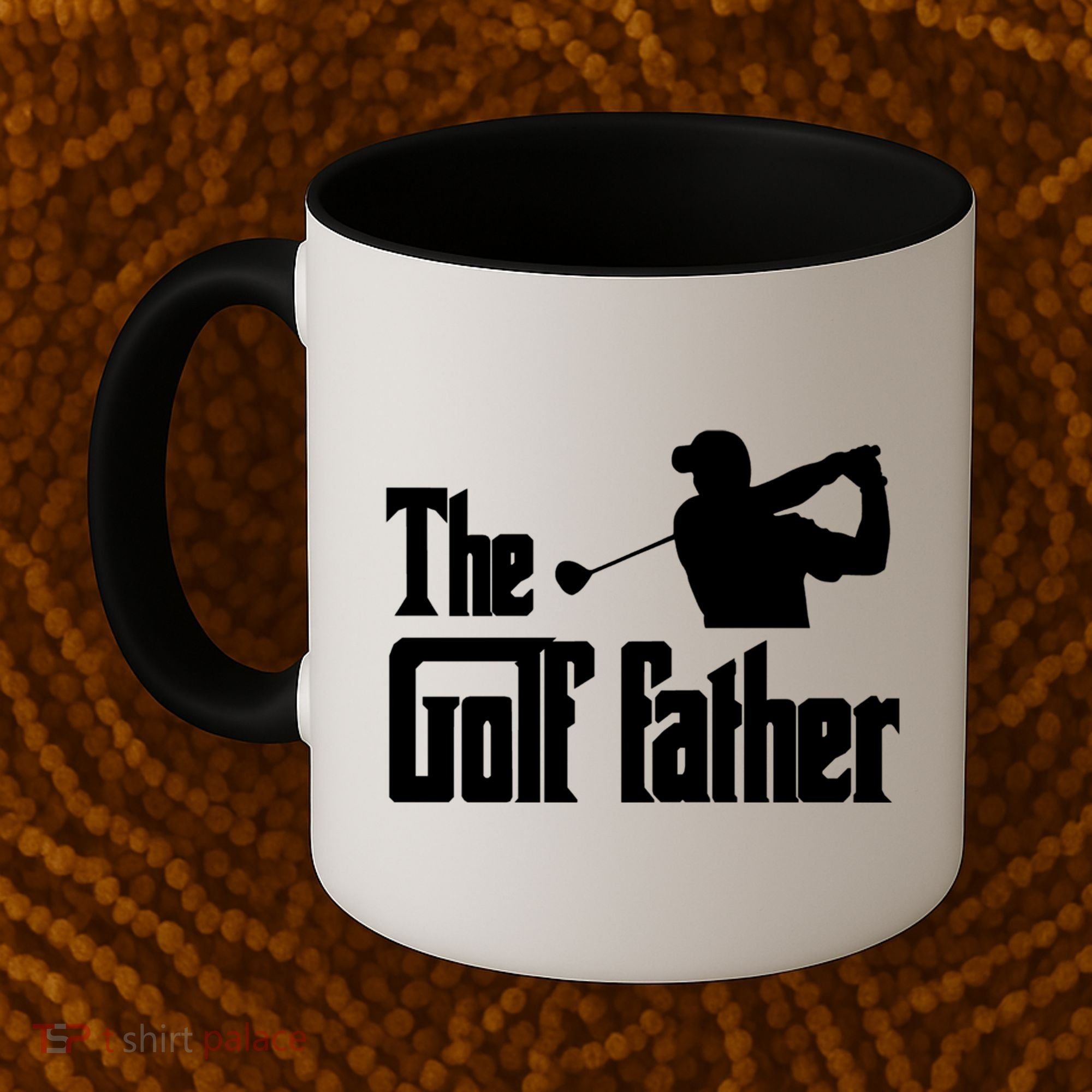 The Golf Father Funny Parody Best Golf Dad Fathers Day Love Funny Gift Coffee Mug