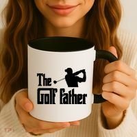 The Golf Father Funny Parody Best Golf Dad Fathers Day Love Funny Gift Coffee Mug thumb 3