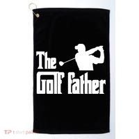 The Golf Father Funny Parody Best Golf Dad Fathers Day Love Funny Gift Golf Towel thumb 0