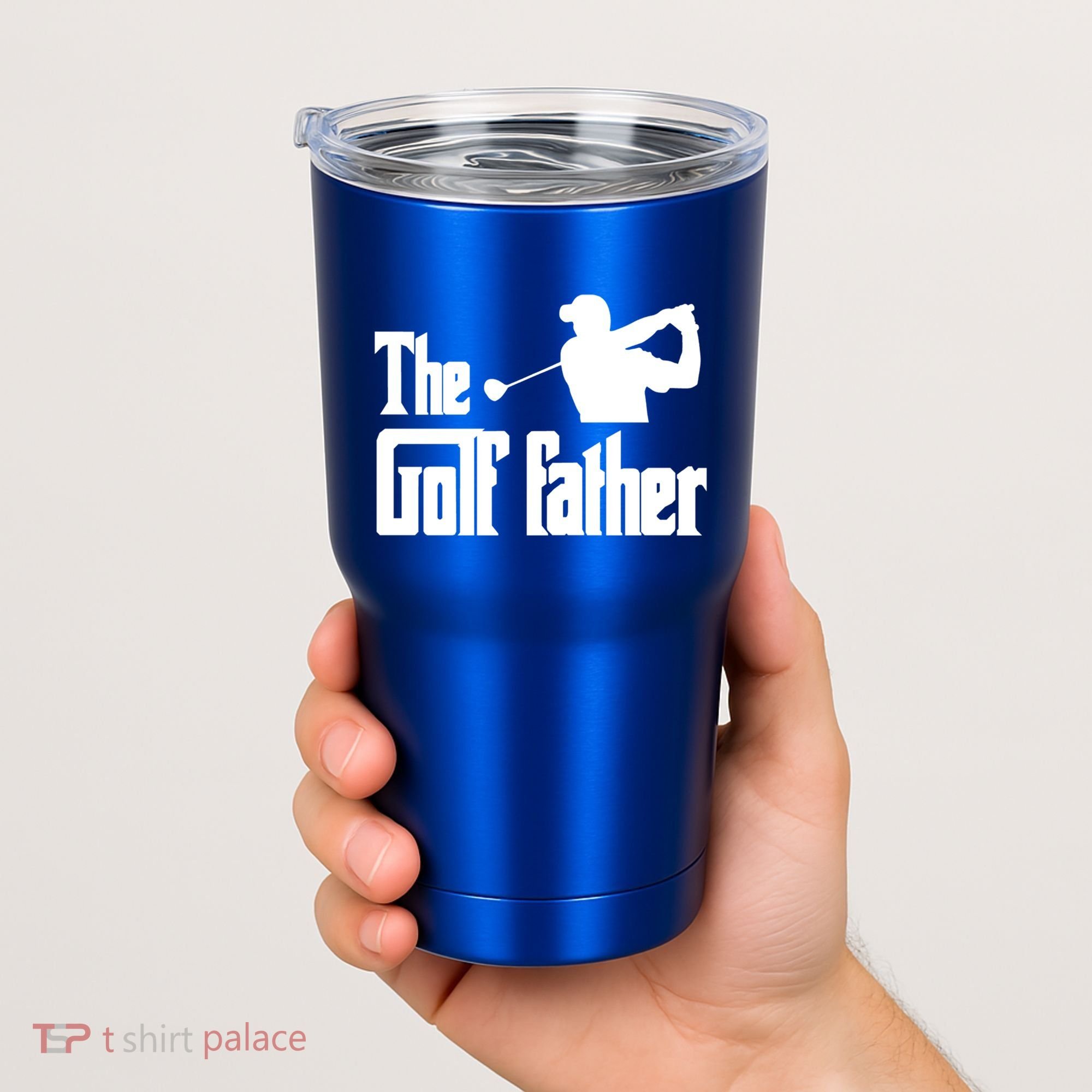 The Golf Father Funny Parody Best Golf Dad Fathers Day Love Funny Gift Tumbler