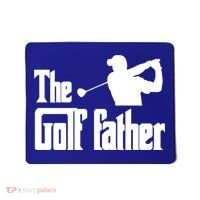 The Golf Father Funny Parody Best Golf Dad Fathers Day Love Funny Gift Mousepad thumb 0