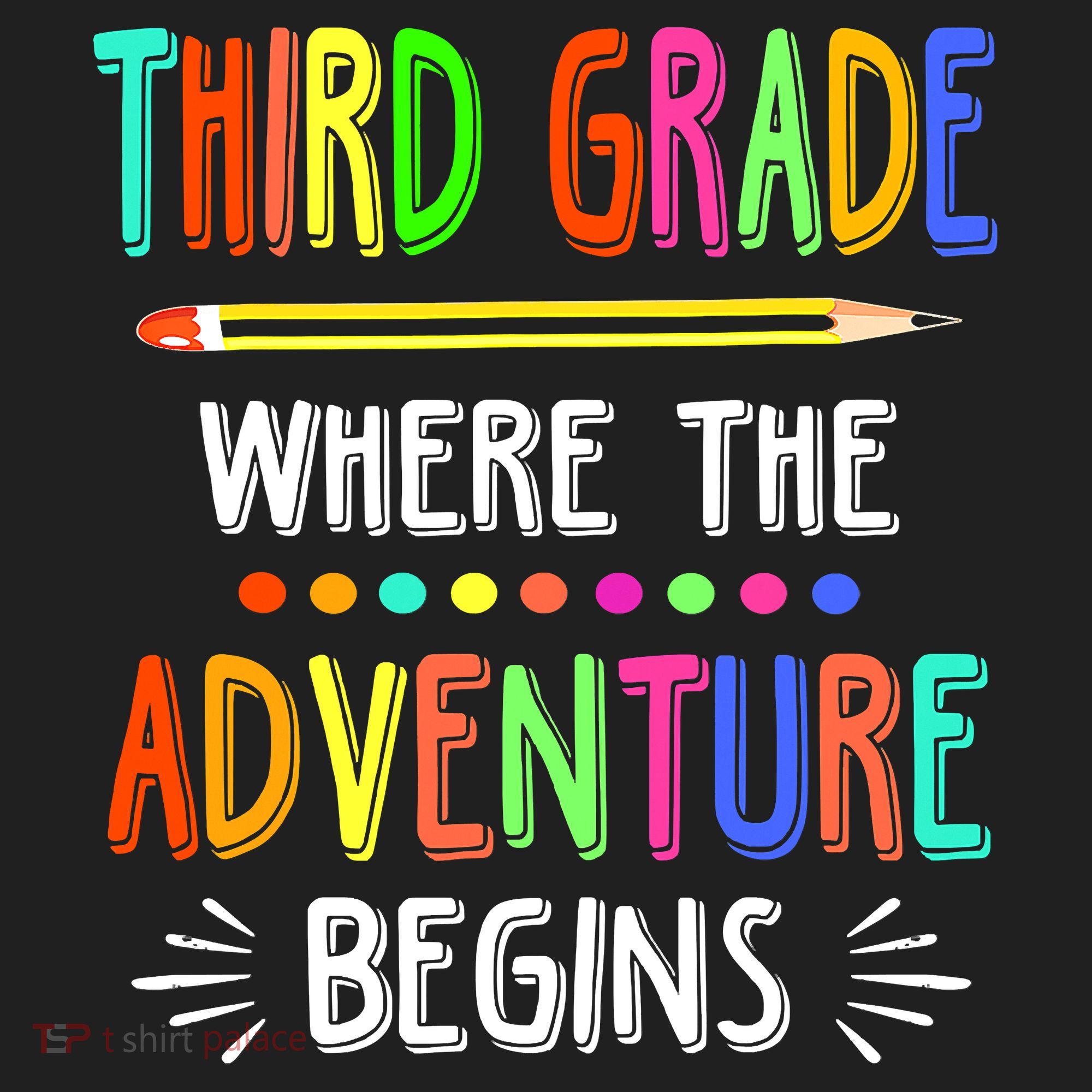 Third Grade Funny Where The Adventure Begins Teacher Beanie