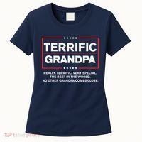 Terrific Grandpa Funny Donald Trump Campaign Style Women's T-Shirt thumb 0