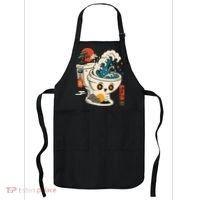 The Great Flush Wave Funny Toilet Spoof Apron thumb 0