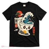 The Great Flush Wave Funny Toilet Spoof T-Shirt thumb 0