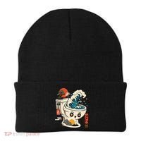 The Great Flush Wave Funny Toilet Spoof Beanie thumb 0