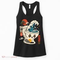 The Great Flush Wave Funny Toilet Spoof Women's Tank Top thumb 0