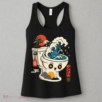 The Great Flush Wave Funny Toilet Spoof Women's Tank Top thumb 3