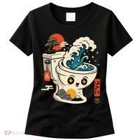 The Great Flush Wave Funny Toilet Spoof Women's T-Shirt thumb 0