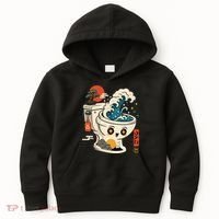 The Great Flush Wave Funny Toilet Spoof Kids Hoodie thumb 0