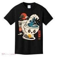 The Great Flush Wave Funny Toilet Spoof Kids T-Shirt thumb 0