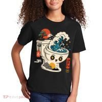 The Great Flush Wave Funny Toilet Spoof Kids T-Shirt thumb 2