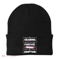 This Grandma Forever Blessed By Adoption Adopted Children Beanie thumb 0