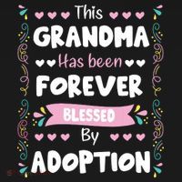 This Grandma Forever Blessed By Adoption Adopted Children Visor thumb 3