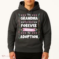 This Grandma Forever Blessed By Adoption Adopted Children Hoodie thumb 2