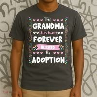 This Grandma Forever Blessed By Adoption Adopted Children T-Shirt thumb 3