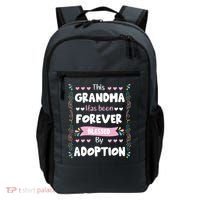 This Grandma Forever Blessed By Adoption Adopted Children Backpack thumb 0