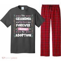 This Grandma Forever Blessed By Adoption Adopted Children Pajama Set thumb 0
