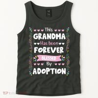This Grandma Forever Blessed By Adoption Adopted Children Tank Top thumb 2