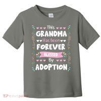 This Grandma Forever Blessed By Adoption Adopted Children Toddler T-Shirt thumb 0