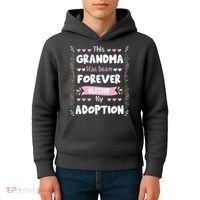 This Grandma Forever Blessed By Adoption Adopted Children Kids Hoodie thumb 4