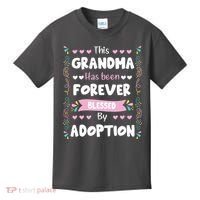 This Grandma Forever Blessed By Adoption Adopted Children Kids T-Shirt thumb 0