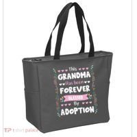 This Grandma Forever Blessed By Adoption Adopted Children Tote Bag thumb 2
